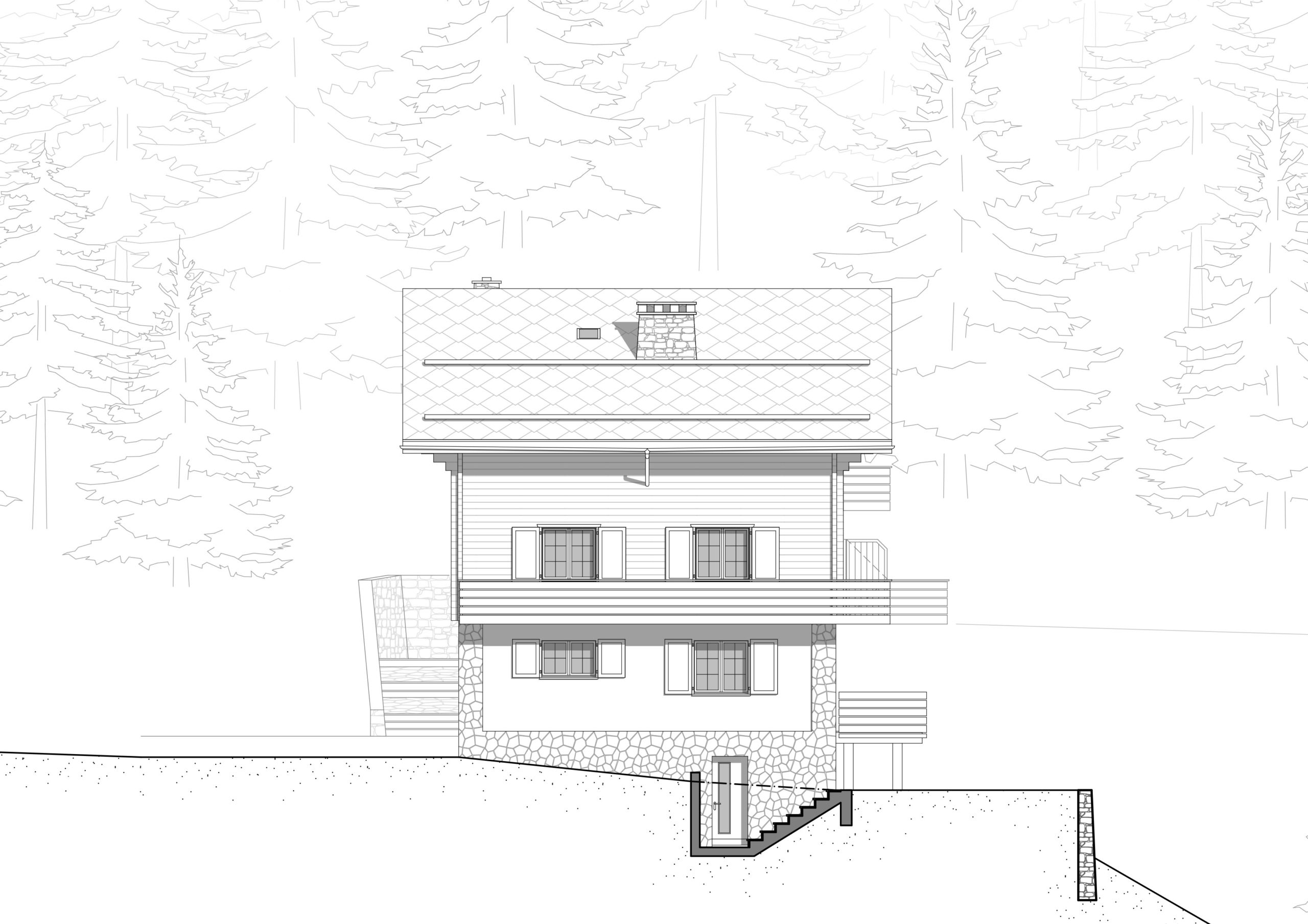 Fassade Nord-West